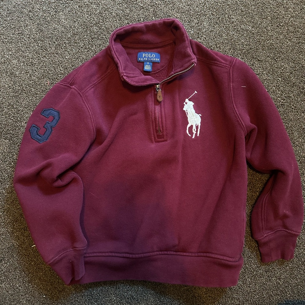 Polo by Ralph Lauren Burgundy Kids Jacket